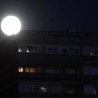 Supermjesec iznad Zagreba