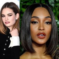 Lily James, Jourdan Dunn i Saoirse Ronan