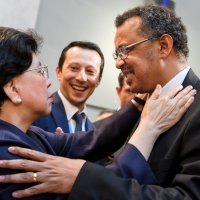 Margaret Chan i Tedros Adhanom Ghebreyesus