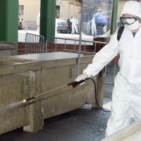 Dezinfekcija u Petrinji