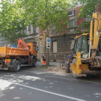 Uklanjanje građevinskog materijala iz centra Zagreba