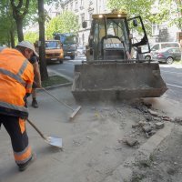 Uklanjanje građevinskog materijala iz centra Zagreba