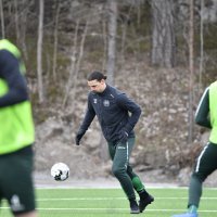 Zlatan Ibrahimović na treningu Hammarbyja