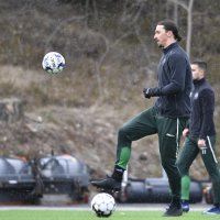 Zlatan Ibrahimović na treningu Hammarbyja