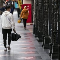 Koronavirus: Hollywood Boulevard