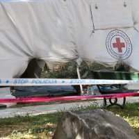 Šator Crvenog križa u Splitu