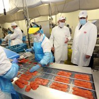 Predsjednik Zoran Milanović posjetio je tvornicu mesne industrije Pivac