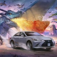 Lexus ES Manga by Timothy Kong