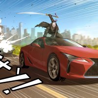 Lexus LC Manga by Daniel Atanasov