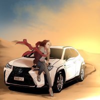 Lexus UX Manga by Yishan Li