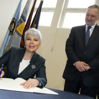 Jadranka Kosor, Davor Božinović 2011.