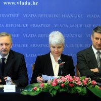 Davor Božinović, Jadranka Kosoe, Tomislav Karamarko 2011.