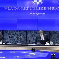 Damir Krstičević i Andrej Plenković