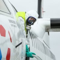 Dezinfekcija aviona Croatia Airlinesa