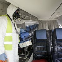 Dezinfekcija aviona Croatia Airlinesa