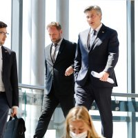 Andrej Plenković, Mario Banožić