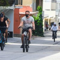 Arnold Schwarzenegger, Chris Pratt i Katherine Schwarzenegger