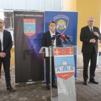 Osijek: Davor Božinović sastao se s kriznim stožerom Osječko-baranjske županije