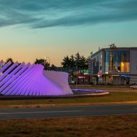 Pula: Istra proglašena 'korona-free zonom', rotor zasvijetlio plavom bojom