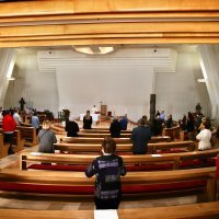 Split: Održano misno slavlje prema uputama Hrvatskog zavoda za javno zdravstvo