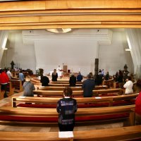 Split: Održano misno slavlje prema uputama Hrvatskog zavoda za javno zdravstvo