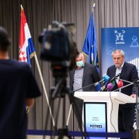 Zagreb: Gradski stožer civilne zaštite održao je redovnu konferenciju za medije