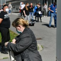 Gužva ispred KBC-a Zagreb