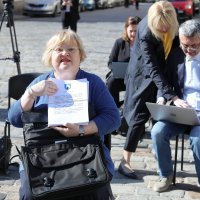 Oporba prati sjednicu zagrebačke Gradske skupštine na Markovom trgu