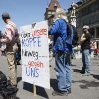 Prosvjed u Švicarskoj