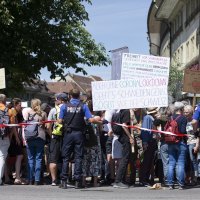 Prosvjed u Švicarskoj