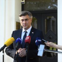 Sjednica Predsjedništva i Nacionalnog vijeća HDZ-a. Andrej Plenković