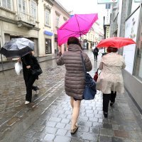 Kišno jutro u Zagrebu