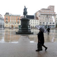Kišno jutro u Zagrebu