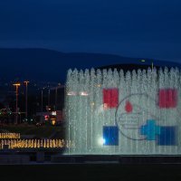 Fontane osvjetljene u znak zahvale medicinskim sestrama i tehničarima