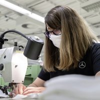 Odjel Mercedes-Benza, dizajnerska manufaktura u Sindelfingenu proizvodi ekskluzivne zaštitne maske