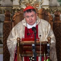 Sarajevo: Kardinal Vinko Puljić služio je Uskrsnu misu u praznoj crkvi