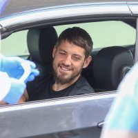 Drive-in testiranje prve momčadi Dinama na virus Covid-19