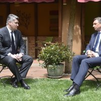 Zoran Milanović i Borut Pahor