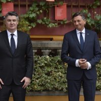 Zoran Milanović i Borut Pahor