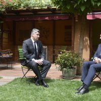 Zoran Milanović i Borut Pahor