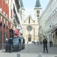 Policija blokirala centar Sarajeva zbog održavanja mise za žrtve Bleiburga