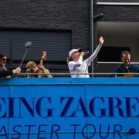 Filmmusicorkestar zabavljao je građane u zapadnom dijelu grada