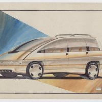 Renault Espace skica