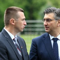 Ivan Penava i Andrej Plenković