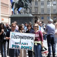 Prosvjed poduzetnika u Zagrebu