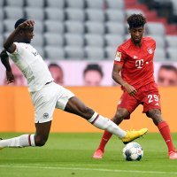 Bayern (Kingsley Coman) - Eintracht (Evan Ndicka)