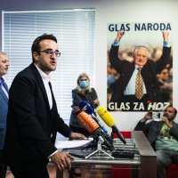 Split: Bačić i Sanader na konferenciji za medije HDZ-a