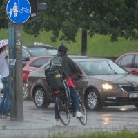 Proljetni pljusak u Zagrebu