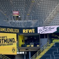 Prazne tribine Borussijina stadiona