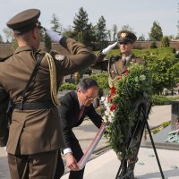 Povodom Dana hrvatske vojske na Mirogoju položeni vijenci